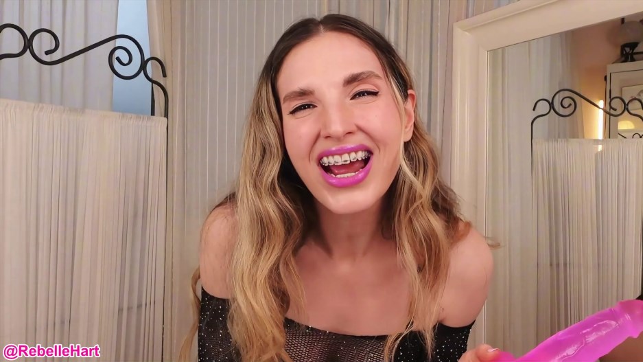 Rebelle Hart - Watch This With Your Goon Bud PART 5 Dildo Fucking